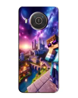 Чохол для Nokia X10 з картинкою «Стів та космос» Чохол для Nokia X10 з картинкою «Стів та космос»