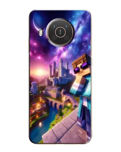 Чохол для Nokia X10 з картинкою «Стів та космос» Чохол для Nokia X10 з картинкою «Стів та космос»