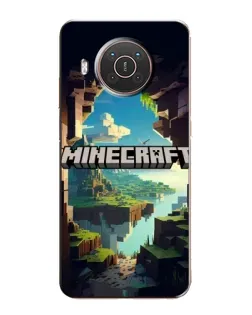 Чохол для Nokia X10 з картинкою «Печера Майнкрафт» Чохол для Nokia X10 з картинкою «Печера Майнкрафт»