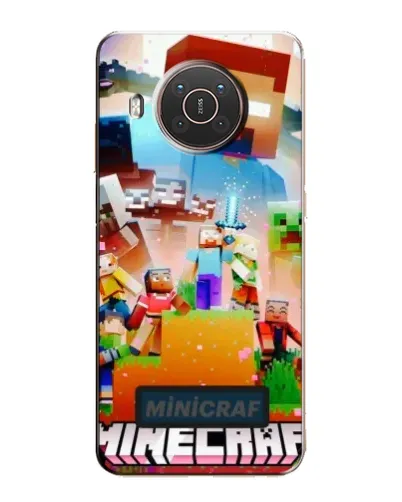 Чохол для Nokia X10 з картинкою «Minecraft герої гри» Чохол для Nokia X10 з картинкою «Minecraft герої гри»