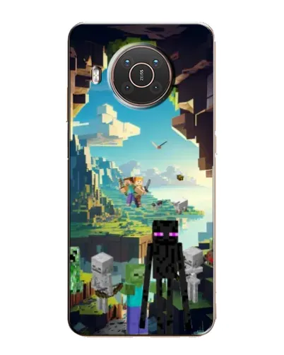 Чохол для Nokia X10 з картинкою «Ендермен у лісі» Чохол для Nokia X10 з картинкою «Ендермен у лісі»
