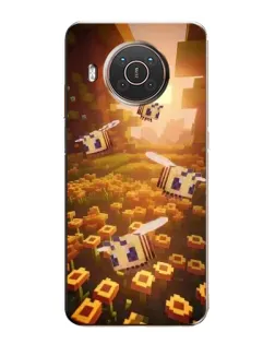 Чохол для Nokia X10 з картинкою «Поле соняшників»