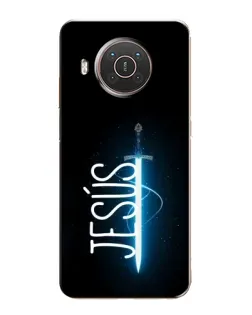 Чохол для Nokia X10 з картинкою «Меч Духа Jesus»