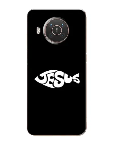 Чехол для Nokia X10 с картинкой «Рыба Jesus» Чехол для Nokia X10 с картинкой «Рыба Jesus»