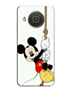 Чехол для Nokia X10 с картинкой «Mickey на канате» Чехол для Nokia X10 с картинкой «Mickey на канате»