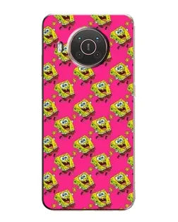 Чехол для Nokia X10 с картинкой «Розовый паттерн» Чехол для Nokia X10 с картинкой «Розовый паттерн»