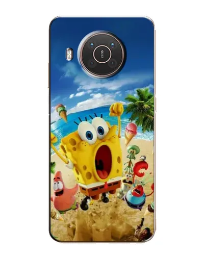 Чехол для Nokia X10 с картинкой «Развлечения на пляже»