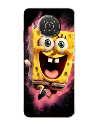 Чехол для Nokia X10 с картинкой «Взрывной Спанч Боб»