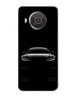Чехол для Nokia X10 с картинкой «Силуэт Tesla Night» Чехол для Nokia X10 с картинкой «Силуэт Tesla Night»