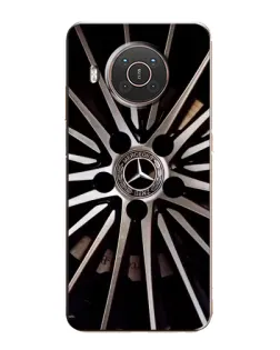 Чехол для Nokia X10 с картинкой «Диск Mercedes»