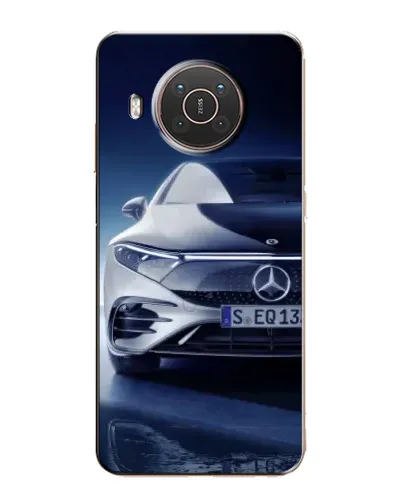 Чехол для Nokia X10 с картинкой «Mercedes EQ — будущее»