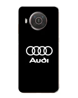 Чехол для Nokia X10 с картинкой «Классическое лого Audi» Чехол для Nokia X10 с картинкой «Классическое лого Audi»