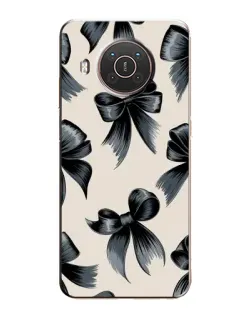 Чохол для Nokia X10 з картинкою «Банти Coquette»
