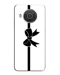 Чохол для Nokia X10 з картинкою «Вертикальний бант»