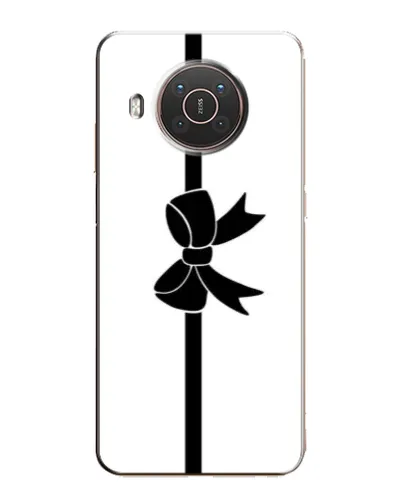 Чохол для Nokia X10 з картинкою «Вертикальний бант»
