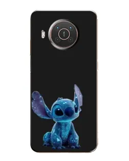 Чохол для Nokia X10 з картинкою «Стіч на чорному»