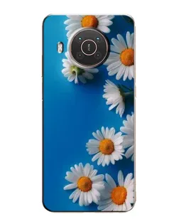 Чохол для Nokia X10 з картинкою «Білосніжні маргаритки»