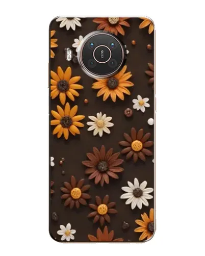 Чохол для Nokia X10 з картинкою «Візерунок з маленьких соняшників» Чохол для Nokia X10 з картинкою «Візерунок з маленьких соняшників»