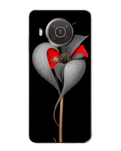 Чохол для Nokia X10 з картинкою «Срібна фантазійна квітка» Чохол для Nokia X10 з картинкою «Срібна фантазійна квітка»