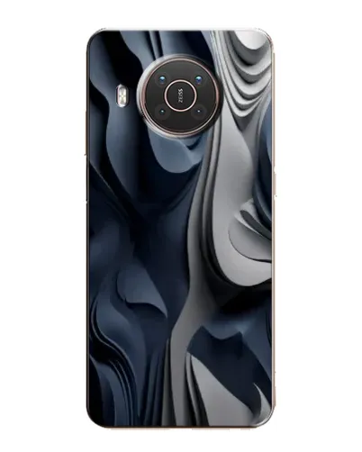 Чохол для Nokia X10 з картинкою «Об'ємні сині складки» Чохол для Nokia X10 з картинкою «Об'ємні сині складки»