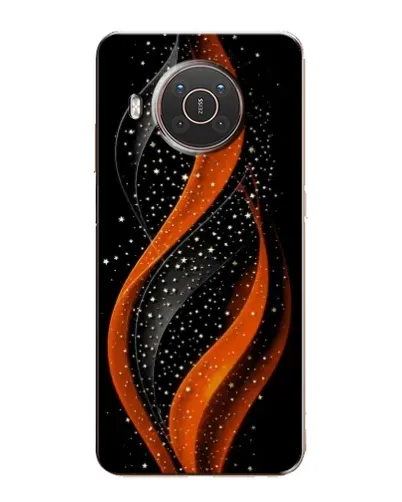 Чохол для Nokia X10 з картинкою «Вогняна зоряна хвиля» Чохол для Nokia X10 з картинкою «Вогняна зоряна хвиля»