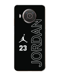 Чехол для Nokia X20 с картинкой «Jordan Vertical» Чехол для Nokia X20 с картинкой «Jordan Vertical»