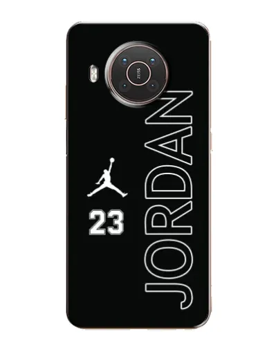 Чехол для Nokia X20 с картинкой «Jordan Vertical»