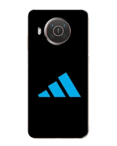 Чехол для Nokia X20 с картинкой «Adidas Cyan Logo»