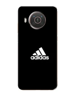 Чехол для Nokia X20 с картинкой «Adidas Red Style»