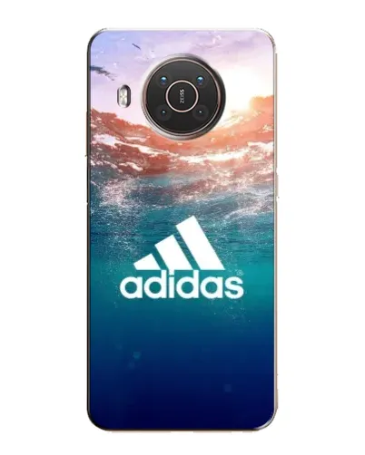 Чехол для Nokia X20 с картинкой «Океанская глубина адидас»