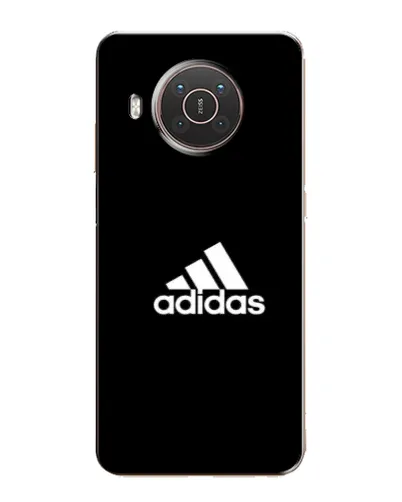 Чехол для Nokia X20 с картинкой «Черная классика Adidas»