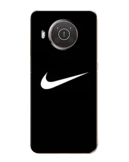 Чехол для Nokia X20 с картинкой «Минималистический Найк»