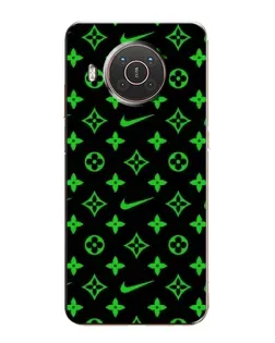 Чехол для Nokia X20 с картинкой «Неоновый принт LV» Чехол для Nokia X20 с картинкой «Неоновый принт LV»