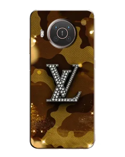 Чехол для Nokia X20 с картинкой «Камуфляжный Louis Vuitton»