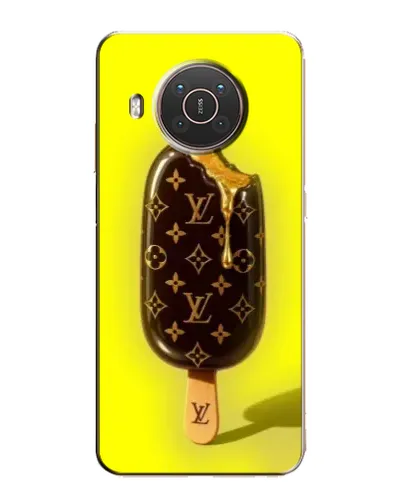 Чехол для Nokia X20 с картинкой «Мороженое от LV»