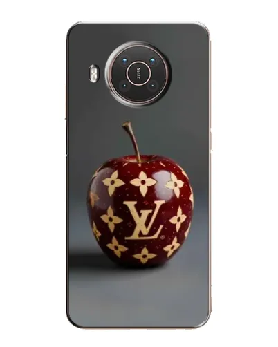 Чехол для Nokia X20 с картинкой «Красное яблоко LV»