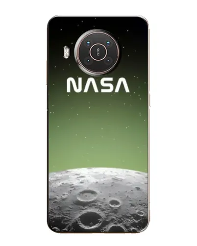 Чехол для Nokia X20 с картинкой «NASA — лунный градиент»