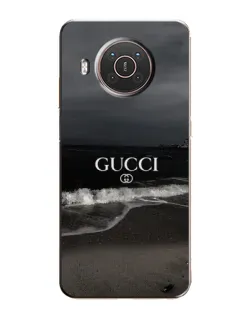 Чохол для Nokia X20 з картинкою «Gucci — морський прибій»