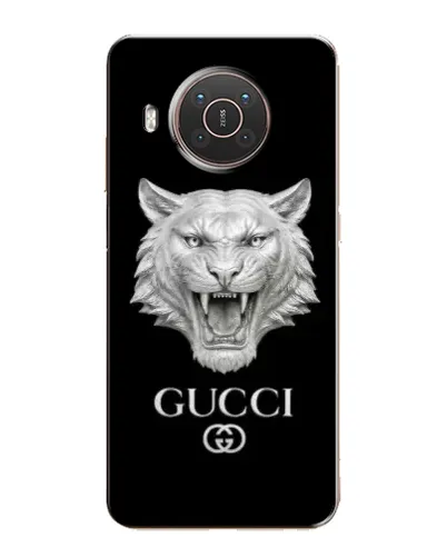 Чохол для Nokia X20 з картинкою «Gucci — срібний лев» Чохол для Nokia X20 з картинкою «Gucci — срібний лев»