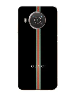 Чохол для Nokia X20 з картинкою «Gucci — строга лінія»