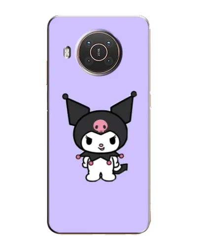 Чехол для Nokia X20 с картинкой «Kuromi — нежный фиолетовый»