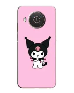 Чехол для Nokia X20 с картинкой «Kuromi — розовая нежность»