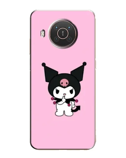 Чехол для Nokia X20 с картинкой «Kuromi — розовая нежность»