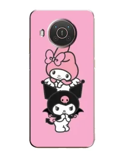 Чехол для Nokia X20 с картинкой «My Melody и Kuromi»