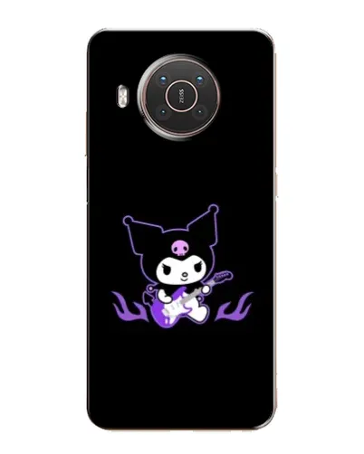 Чехол для Nokia X20 с картинкой «Электрическая Kuromi»