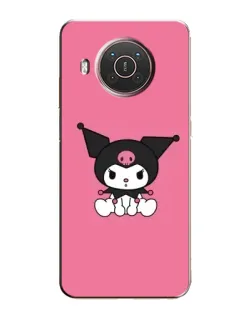Чехол для Nokia X20 с картинкой «Хмурая Kuromi»