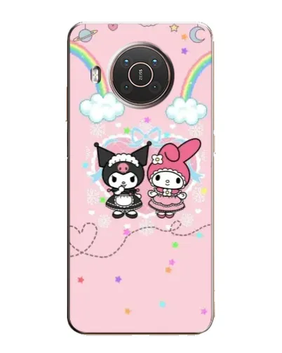 Чехол для Nokia X20 с картинкой «My Melody и Kuromi»