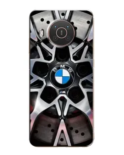 Чехол для Nokia X20 с картинкой «BMW — деталь диска»