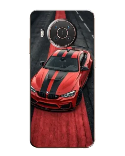 Чехол для Nokia X20 с картинкой «BMW на красной дорожке»