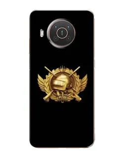 Чехол для Nokia X20 с картинкой «PUBG — оранжевый градиент» Чехол для Nokia X20 с картинкой «PUBG — оранжевый градиент»